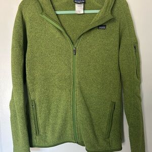 Patagonia Green Zip-Up Fleece